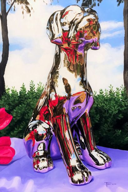 Taken a Shine to You - a Paint Artowrk by Lucretia Torva